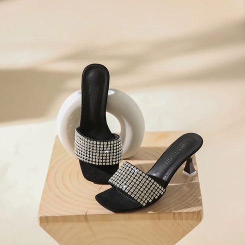 Gem Embellished Heel